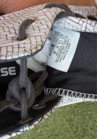 Zapatillas Converse efecto envejecido