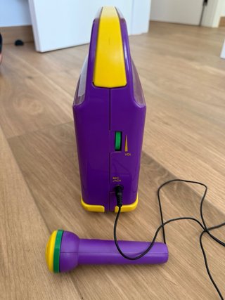 Radio Cassette Infantil Euro-Play con Micrófono