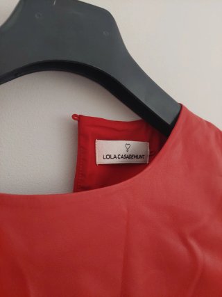 Vestido Rojo LOLAXASADEMUNT Talla S