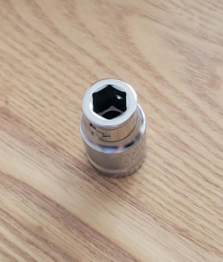 Porta bits Toptul 10mm - 1/2'