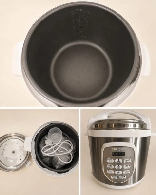 Olla programable Cocichef con accesorios