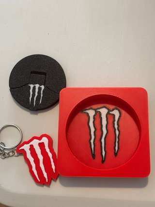 Kit 3 Piezas Monster Energy