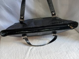 Borsa Versace Nera  Pelle verniciata e pvc