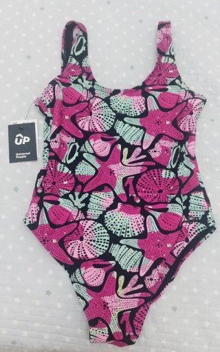 Bañador UP estampado conchas y estrellas