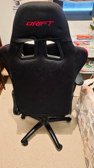 Silla Gaming Drift Negra y Roja