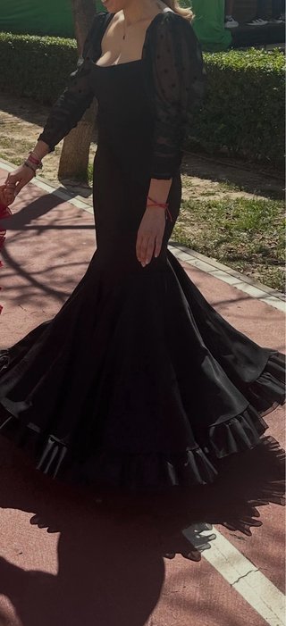 Vestido de Flamenca Negro
