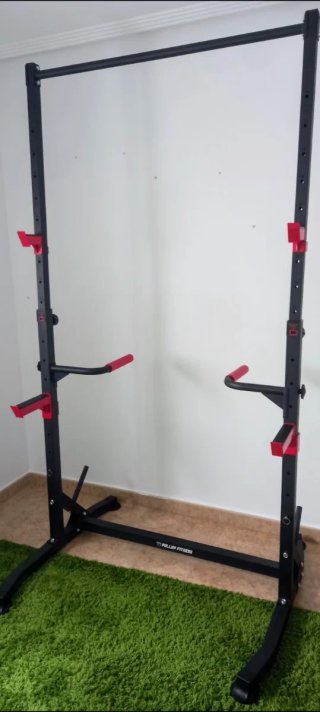 Gimnasio en casa: Banco, pesas y barras
