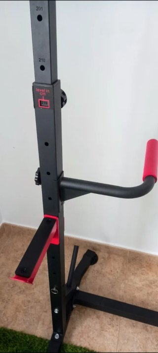 Gimnasio en casa: Banco, pesas y barras