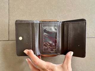 Cartera Naranja Cocodrilo