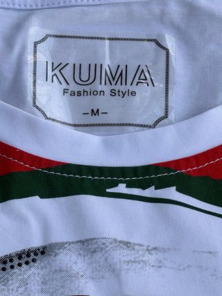 Camiseta KUMA Calavera Blanca