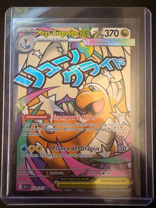 Carta Pokémon Mega Dragonite EX 271/217