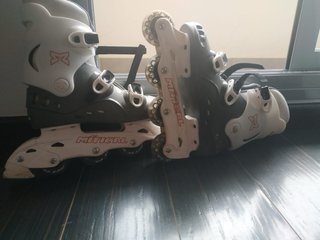 Patines en línea MITICAL blancos y grises
