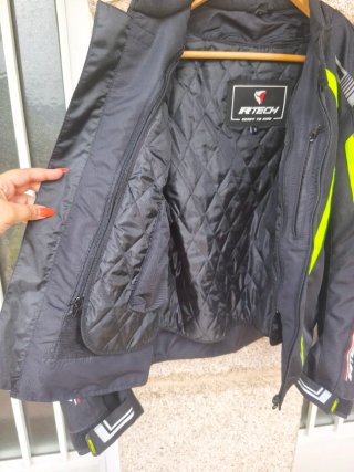 Chaqueta RTECH Moto Unisex Negra talla S