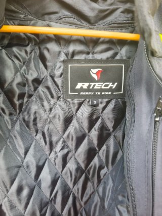 Chaqueta RTECH Moto Unisex Negra talla S