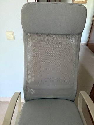 Sedia da ufficio ergonomica Ikea Markus grigia