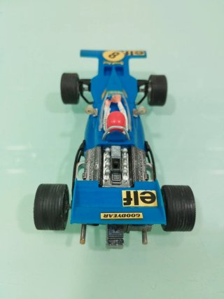 Scalextric Tyrrell Ford Azul