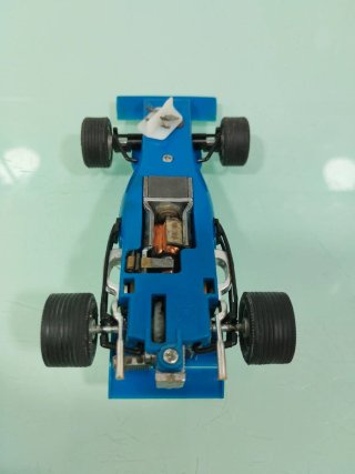 Scalextric Tyrrell Ford Azul