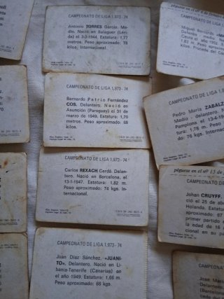 Lote cromos fútbol Barcelona