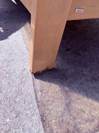 Sklum Sofá de jardín de 3 plazas en madera acacia