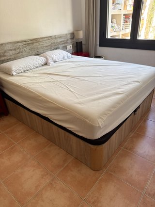 Cama canapé con colchón incluido