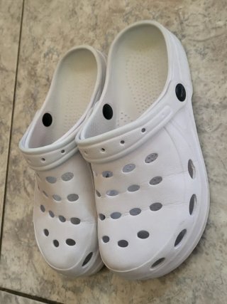 Chanclas Crocs Talla 36 Blancas