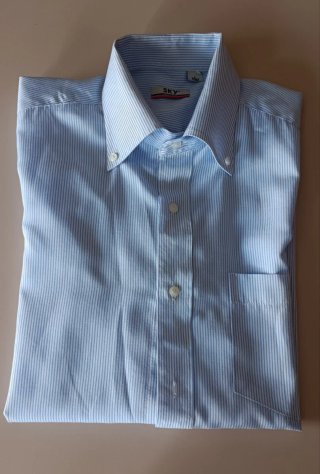 Camicia SKY a righe azzurre