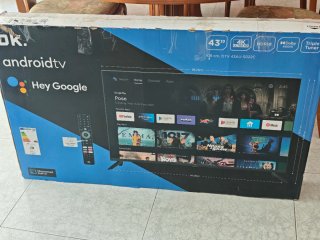 TV ok. 43 4K HDR10 Dolby Audio Triple Tuner