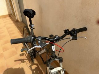 Bicicleta Rockrider Gris