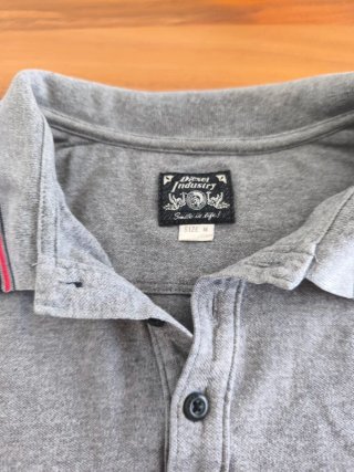 Polo Hombre Gris marca Diesel