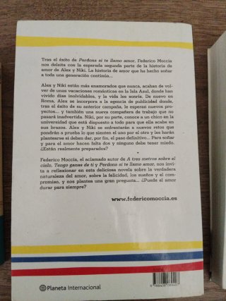 Pack de 3 novelas de Federico Moccia
