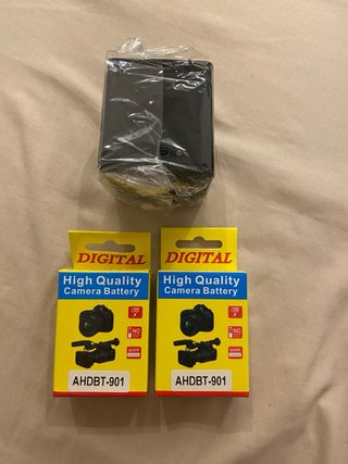 Kit Accesorios GoPro + 2 Baterías AHDBT-901