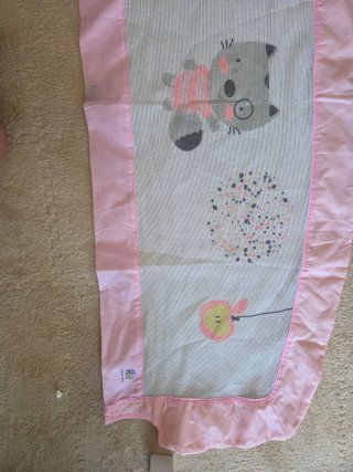 Barrera Cama 150cm Rosa Happy Way Mapache