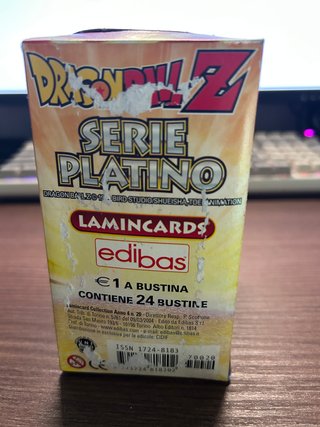 Box Carte Dragon Ball Z Serie Platino