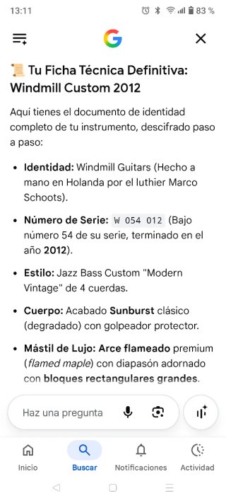 Bajo Eléctrico Windmill Jazzbass Sunburst 4 cuerda