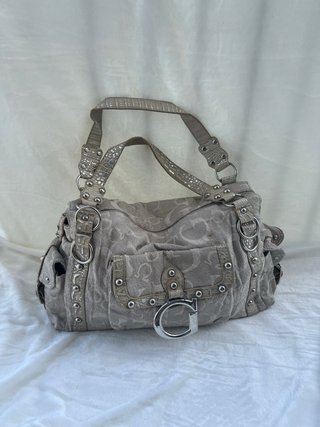 Bolso de hombro Beige