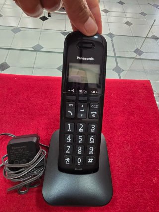 Teléfono Inalámbrico Panasonic Negro