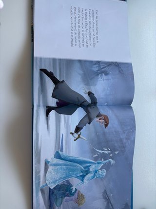 Libro+ película de Frozen Disney