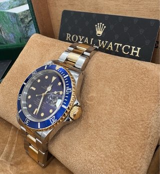 Rolex Submariner Date ref. 16613 oro y acero