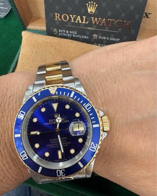 Rolex Submariner Date ref. 16613 oro y acero