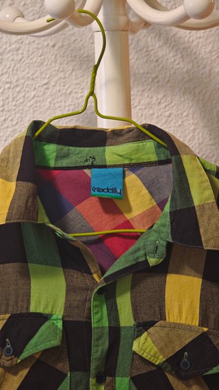Camisa cuadros Iriedaily Talla S-M