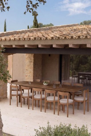 Mesa Jardín Extensible Tuscana Acacia 250-310 cm