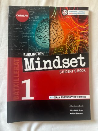 Mindset 1º Bachillerato Students Book Cataluña