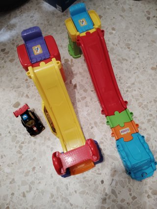Pistas y Coche Vtech Raceway