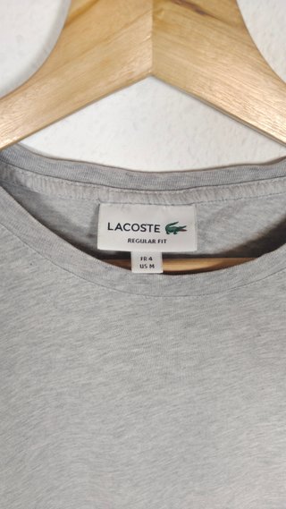 Camiseta Lacoste Gris Talla M