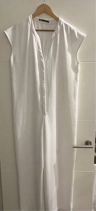 Mono blanco Zara talla M