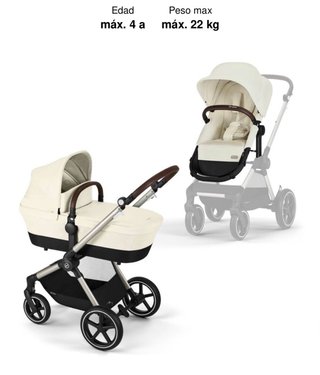 Cybex EOS Lux 2 en 1 Silla Paseo Capazo