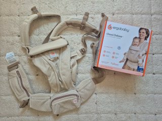 Mochila Ergobaby Omni Deluxe Mesh Beige