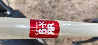 Bicicleta Montaña Rockrider Roja/Crema