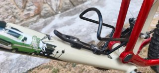 Bicicleta Montaña Rockrider Roja/Crema