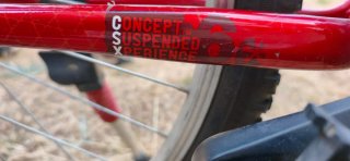 Bicicleta Montaña Rockrider Roja/Crema